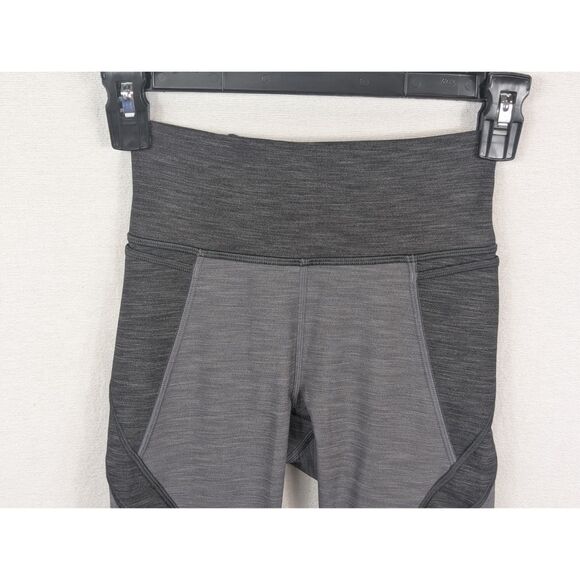Lululemon Fast & Free High Rise Leggings Gray Women's Size 2 - Picture 2 of 13